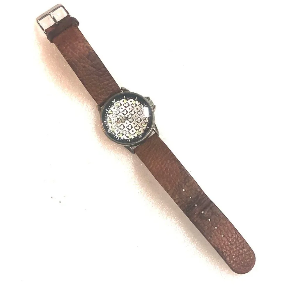 Disney Time Works Swing Glowing Date Watch